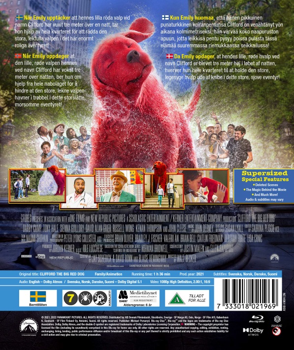 Clifford the Big Red Dog Blu Ray Blu Ray Future Movie Shop